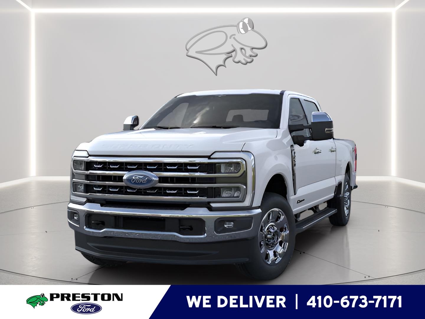 Oxford White 2026 Ford F-250 Super Duty Lariat Crew Cab 4WD Pickup Truck Four-Wheel Drive Automatic