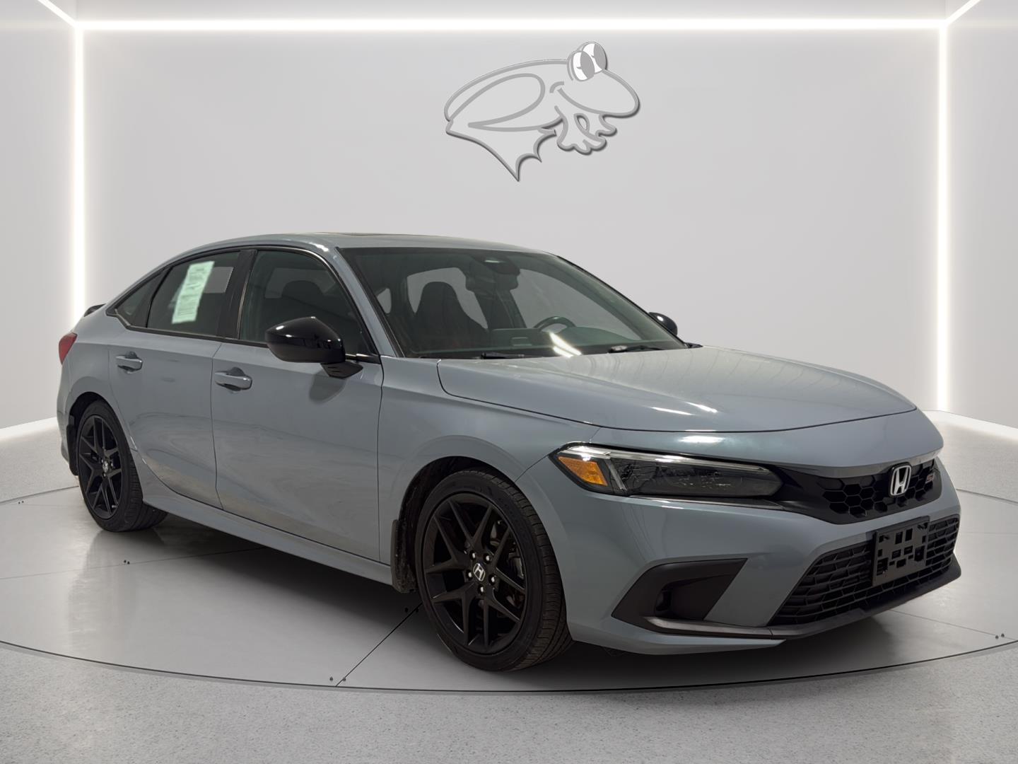 Sonic Gray Pearl 2024 Honda Civic Si FWD Sedan Front-Wheel Drive 6-Speed Manual