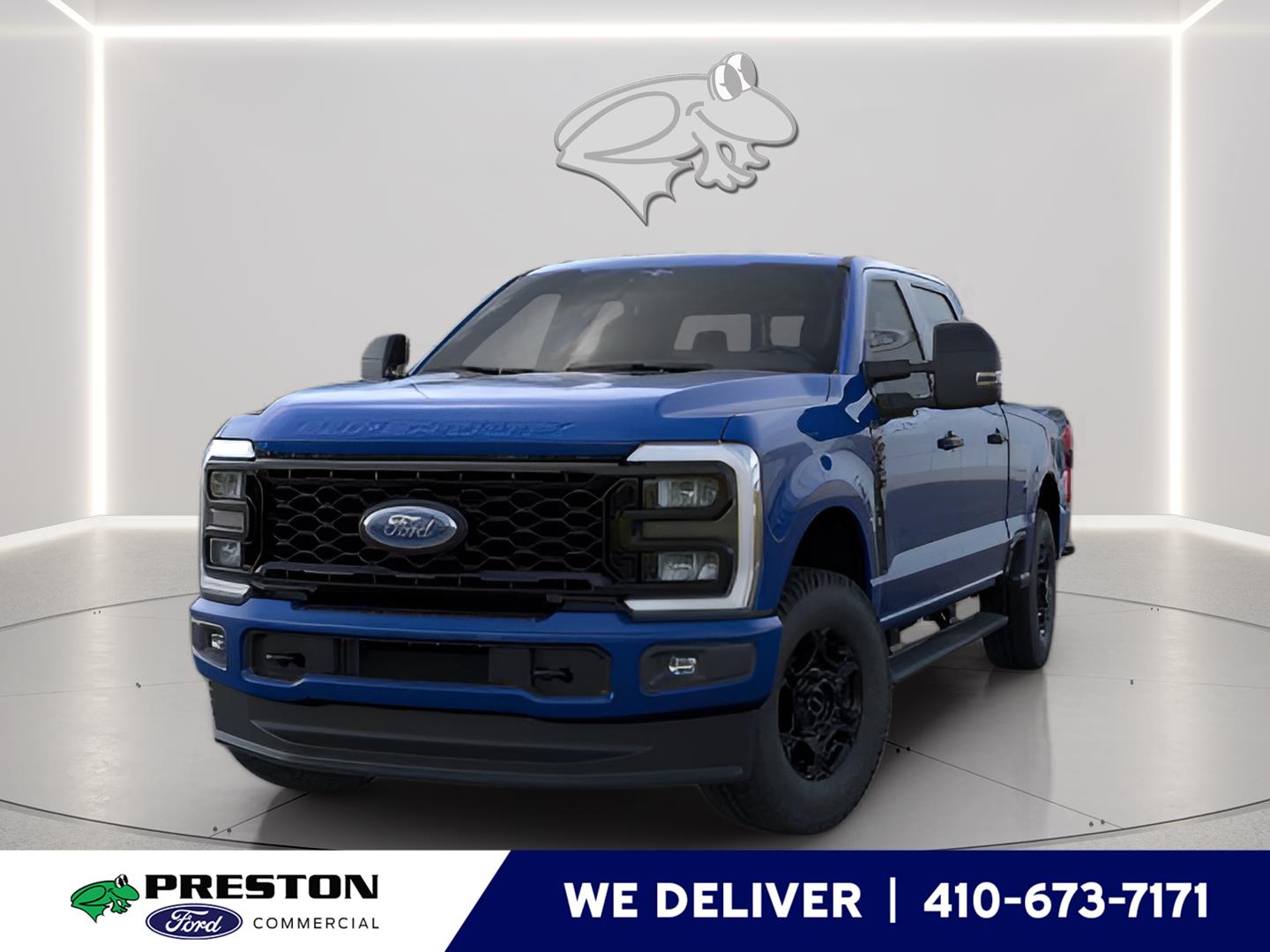 Argon Blue Metallic 2026 Ford F-250 Super Duty XL Crew Cab 4WD Pickup Truck Four-Wheel Drive Automatic