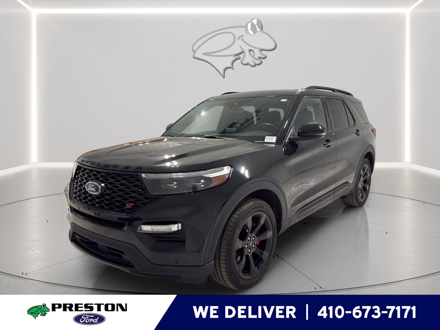 Agate Black 2022 Ford Explorer ST AWD SUV / Crossover All-Wheel Drive Automatic