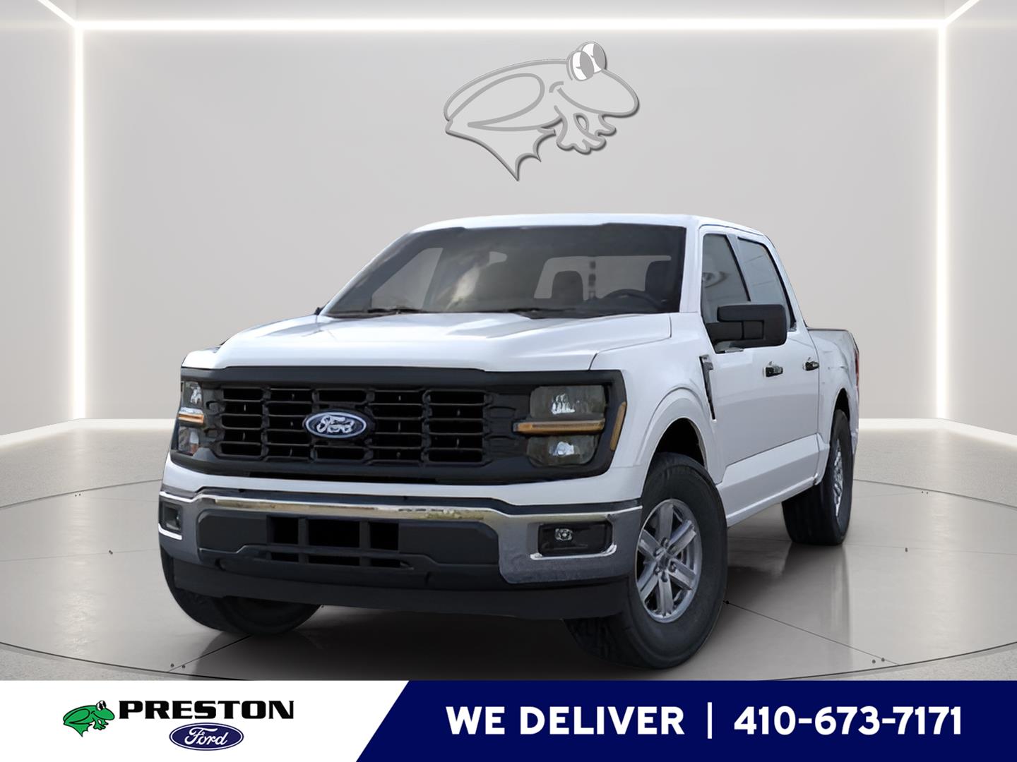 Yz Oxford White 2026 Ford F-150 XL SuperCrew RWD Pickup Truck 4X2 Automatic