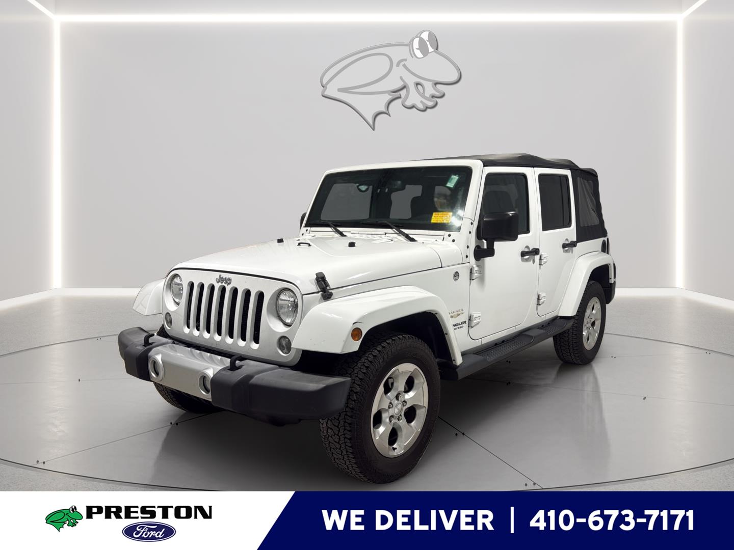 Bright White Clearcoat 2015 Jeep Wrangler Unlimited Sahara 4WD SUV / Crossover Four-Wheel Drive 5-Speed Automatic
