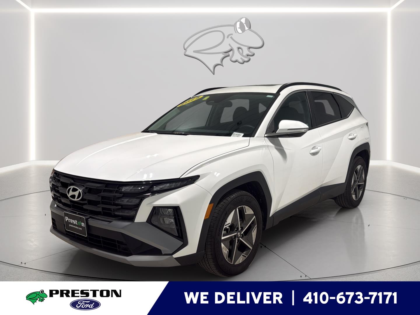 Serenity White Pearl 2025 Hyundai Tucson SEL Convenience FWD SUV / Crossover Front-Wheel Drive Automatic