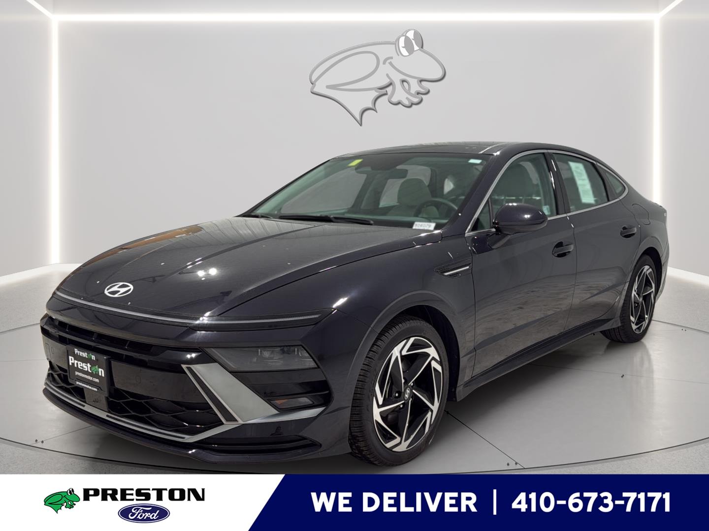 Carbon Blue 2024 Hyundai Sonata SEL FWD Sedan Front-Wheel Drive Automatic