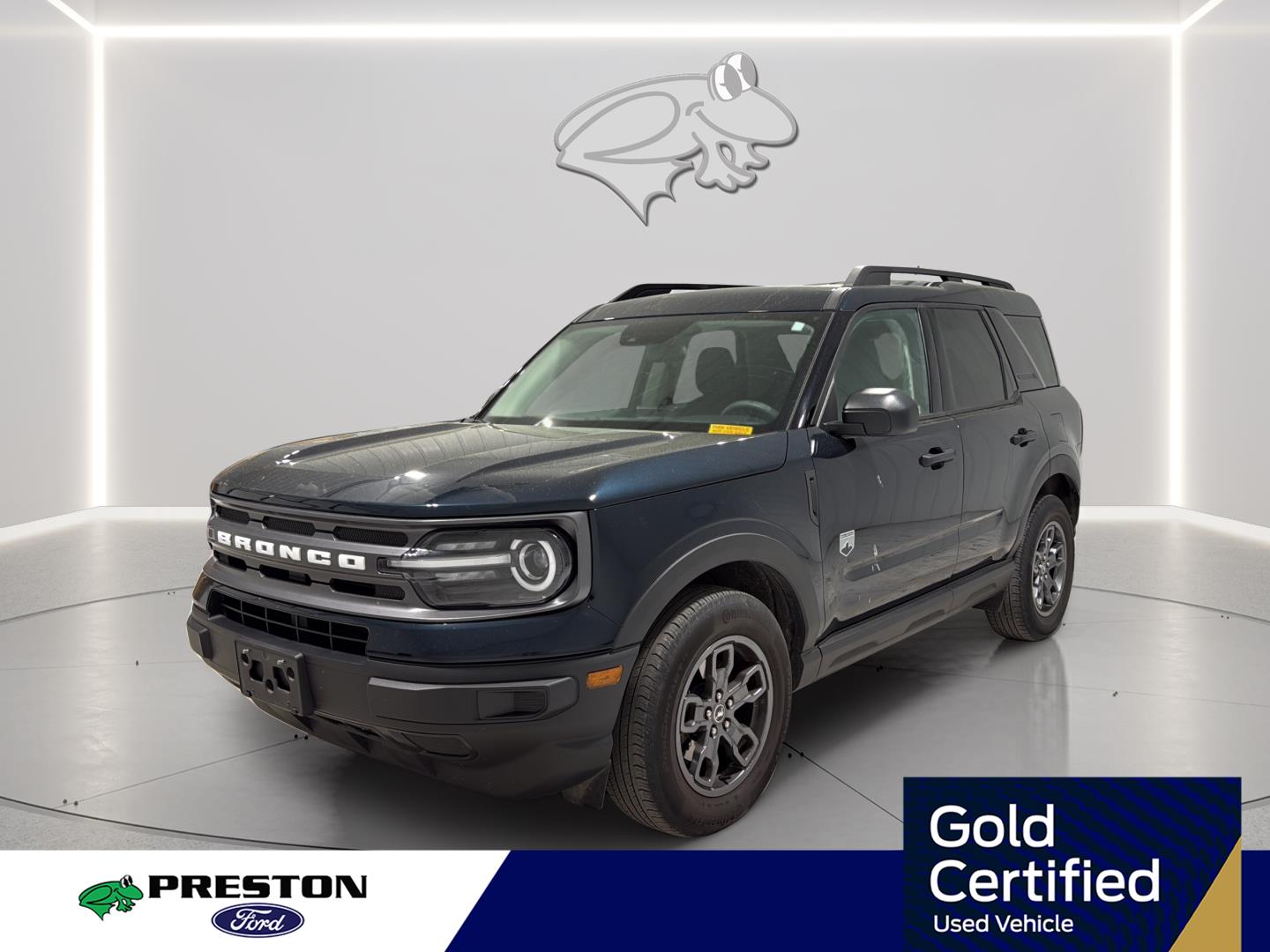Alto Blue Metallic Tinted Clearcoat 2022 Ford Bronco Sport Big Bend AWD SUV / Crossover All-Wheel Drive 8-Speed Automatic