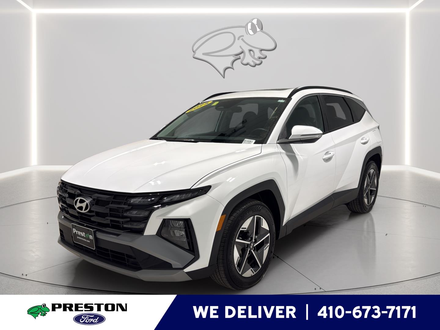 Serenity White Pearl 2025 Hyundai Tucson SEL Convenience FWD SUV / Crossover Front-Wheel Drive Automatic