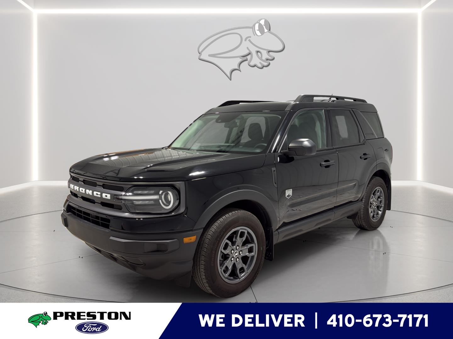 Shadow Black 2023 Ford Bronco Sport Big Bend AWD SUV / Crossover All-Wheel Drive 8-Speed Automatic