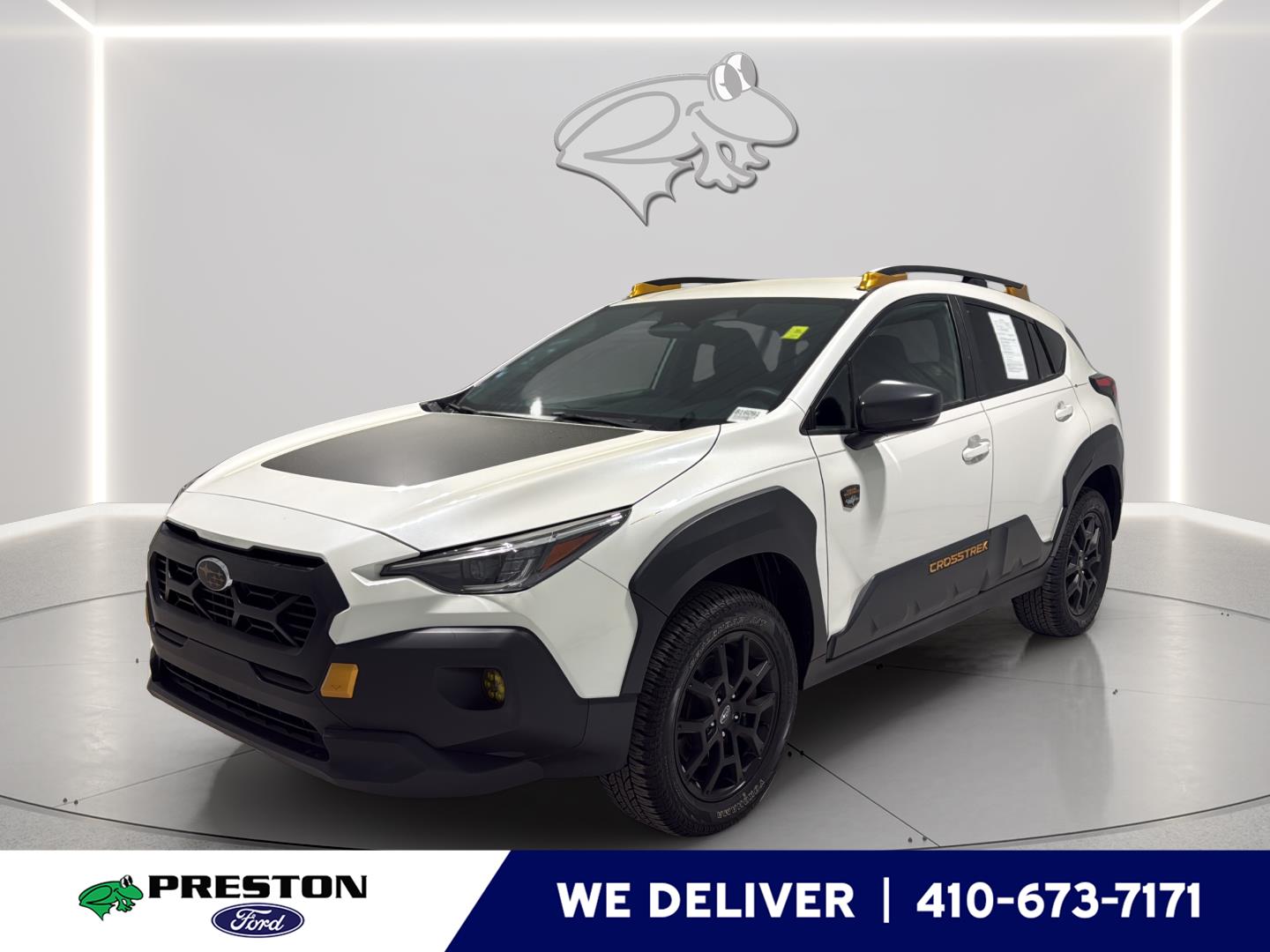 Crystal White Pearl 2024 Subaru Crosstrek Wilderness AWD SUV / Crossover All-Wheel Drive Continuously Variable Transmission