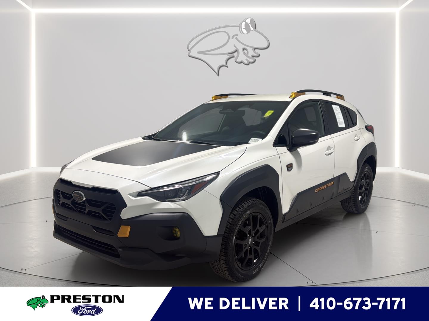 Crystal White Pearl 2024 Subaru Crosstrek Wilderness AWD SUV / Crossover All-Wheel Drive Continuously Variable Transmission