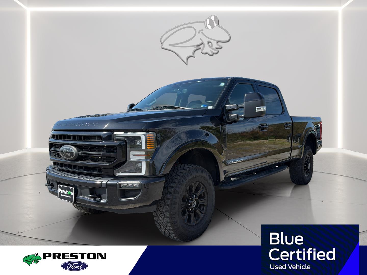 Agate Black 2021 Ford F-250 Super Duty Pickup Truck Four-Wheel Drive Automatic