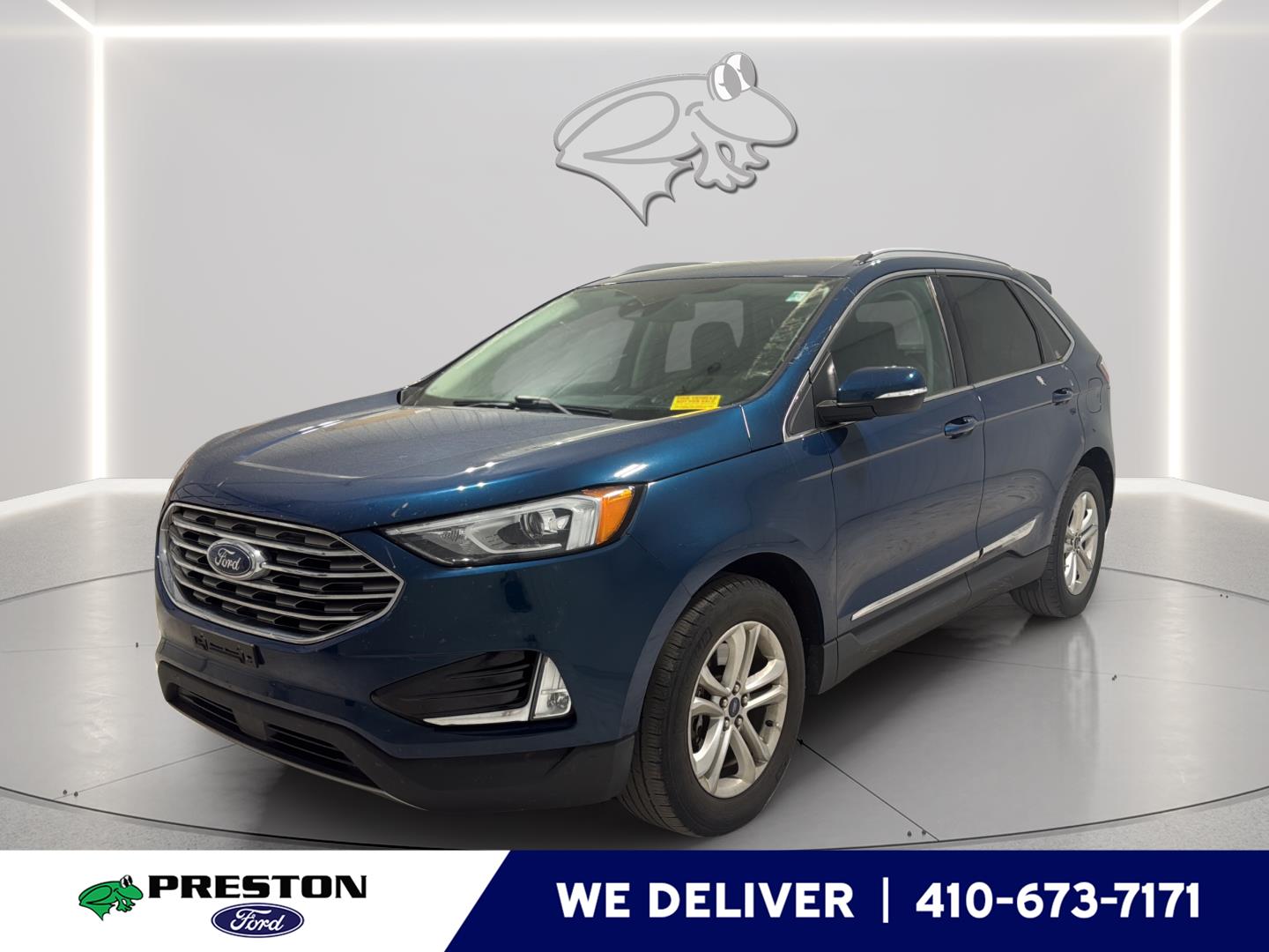 Dark Persian Green 2020 Ford Edge SEL AWD SUV / Crossover All-Wheel Drive 8-Speed Automatic