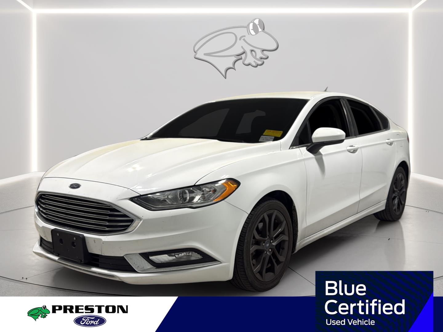 Oxford White 2018 Ford Fusion SE Sedan Front-Wheel Drive 6-Speed Automatic