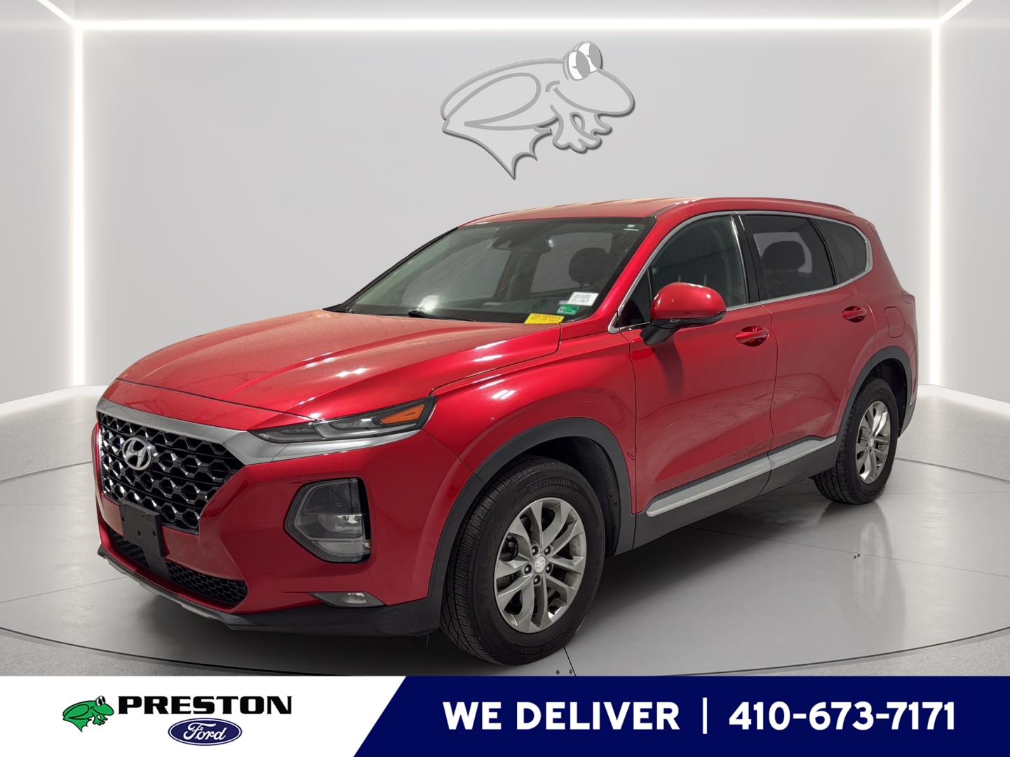 Calypso Red 2020 Hyundai Santa Fe 2.4L SEL AWD SUV / Crossover All-Wheel Drive Automatic