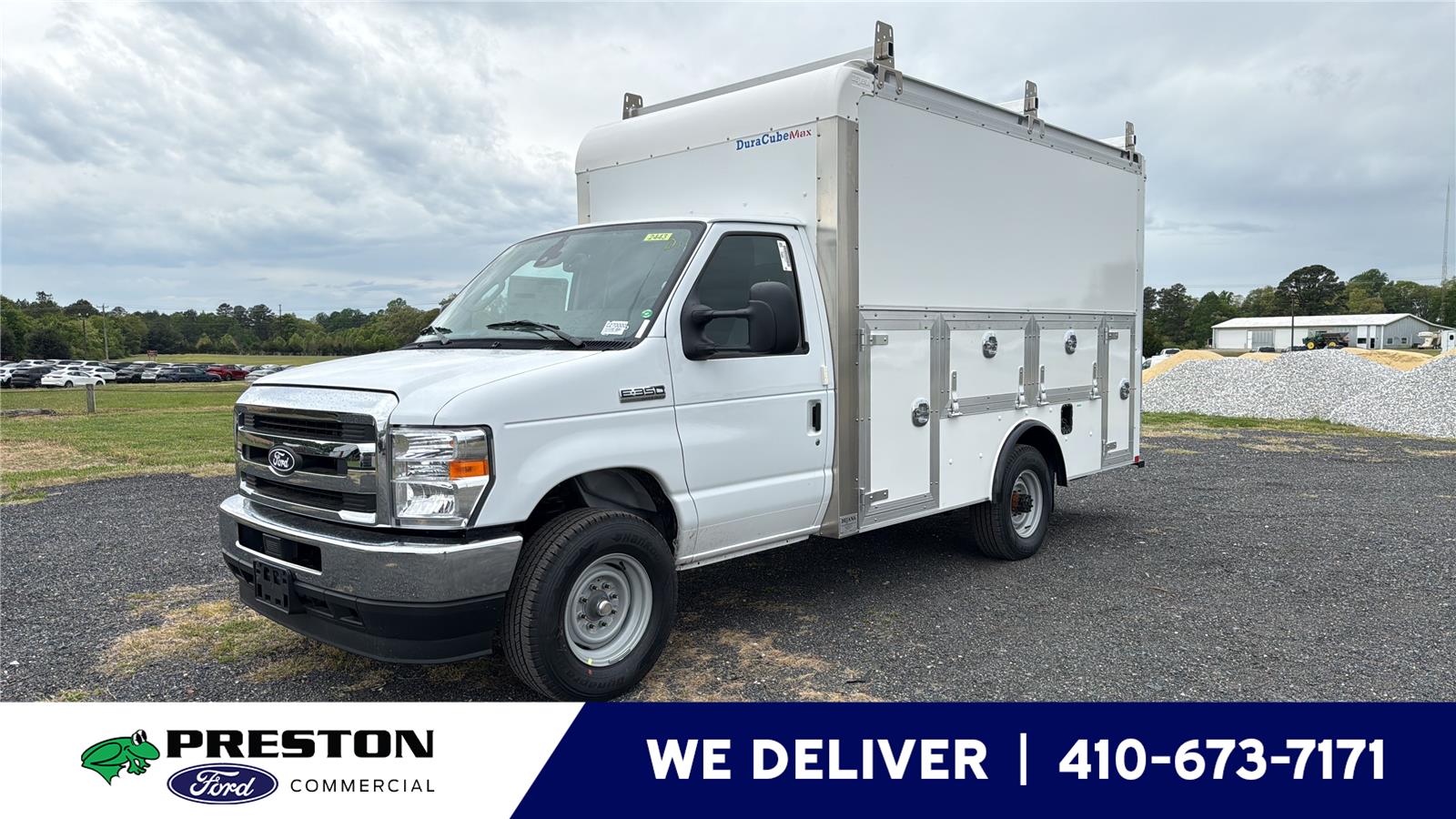Oxford White 2027 Ford E-Series Chassis Pickup Truck Rear-Wheel Drive 6-Speed Automatic