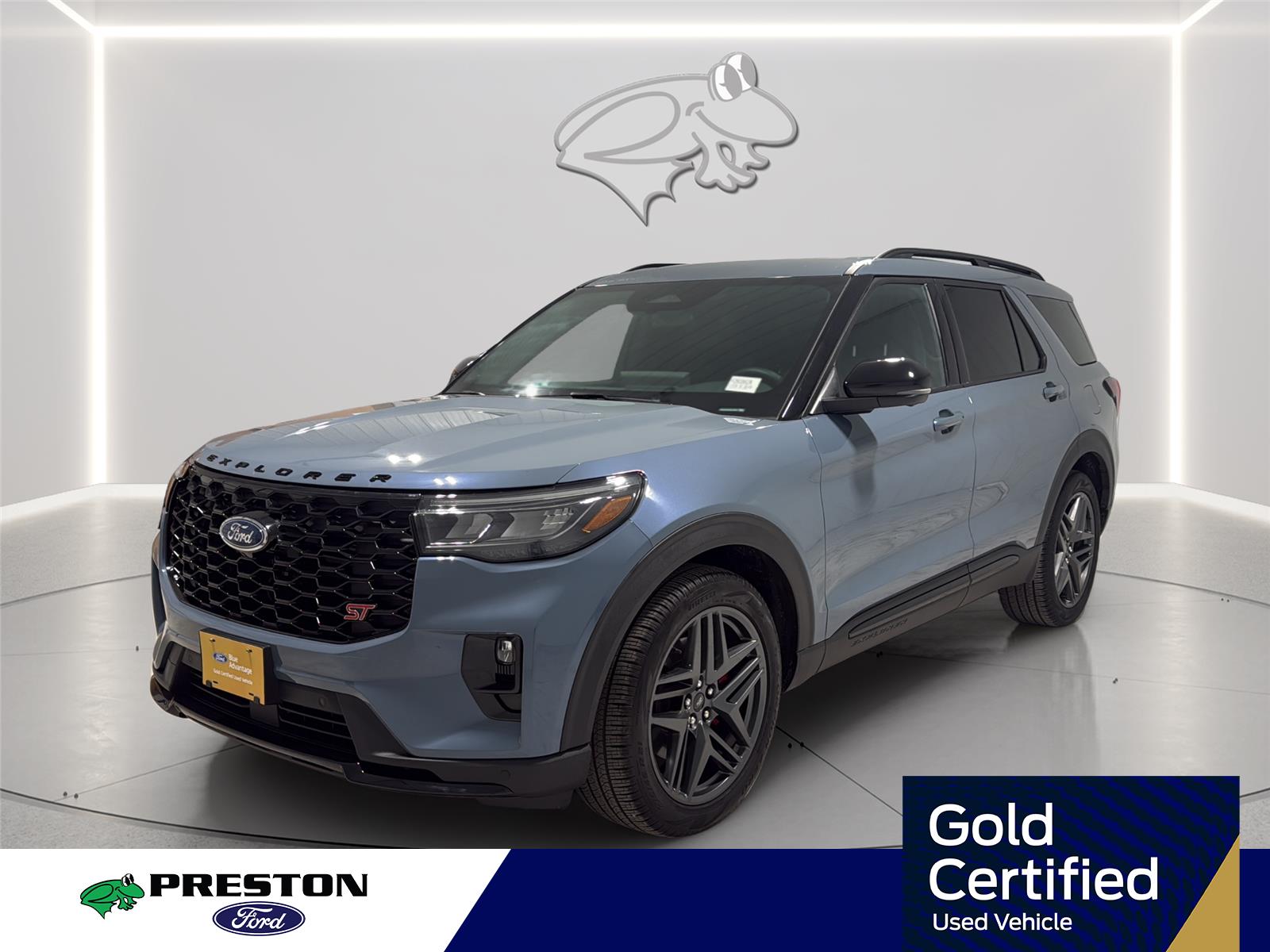 Vapor Blue 2025 Ford Explorer ST AWD SUV / Crossover All-Wheel Drive Automatic