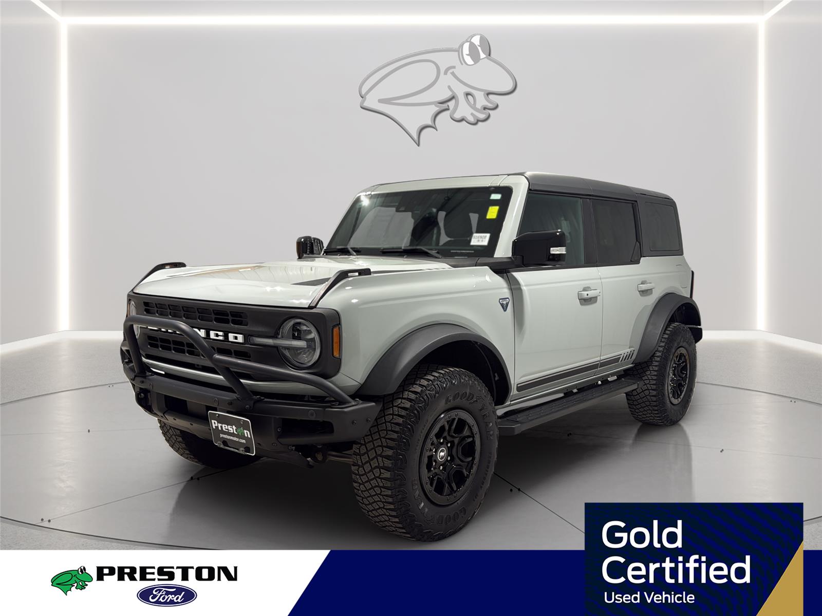 Cactus Gray 2021 Ford Bronco First Edition Advanced 4-Door 4WD SUV / Crossover Four-Wheel Drive Automatic