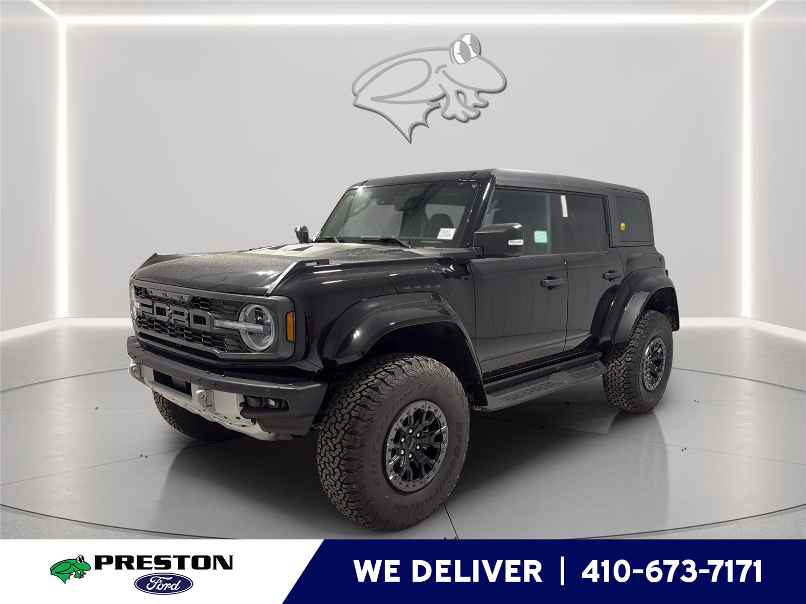 Shadow Black 2026 Ford Bronco Raptor SUV / Crossover Four-Wheel Drive Automatic