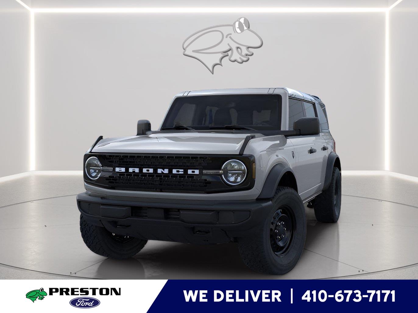 Dr Avalanche Gray 2026 Ford Bronco SUV / Crossover Four-Wheel Drive 7-Speed Manual
