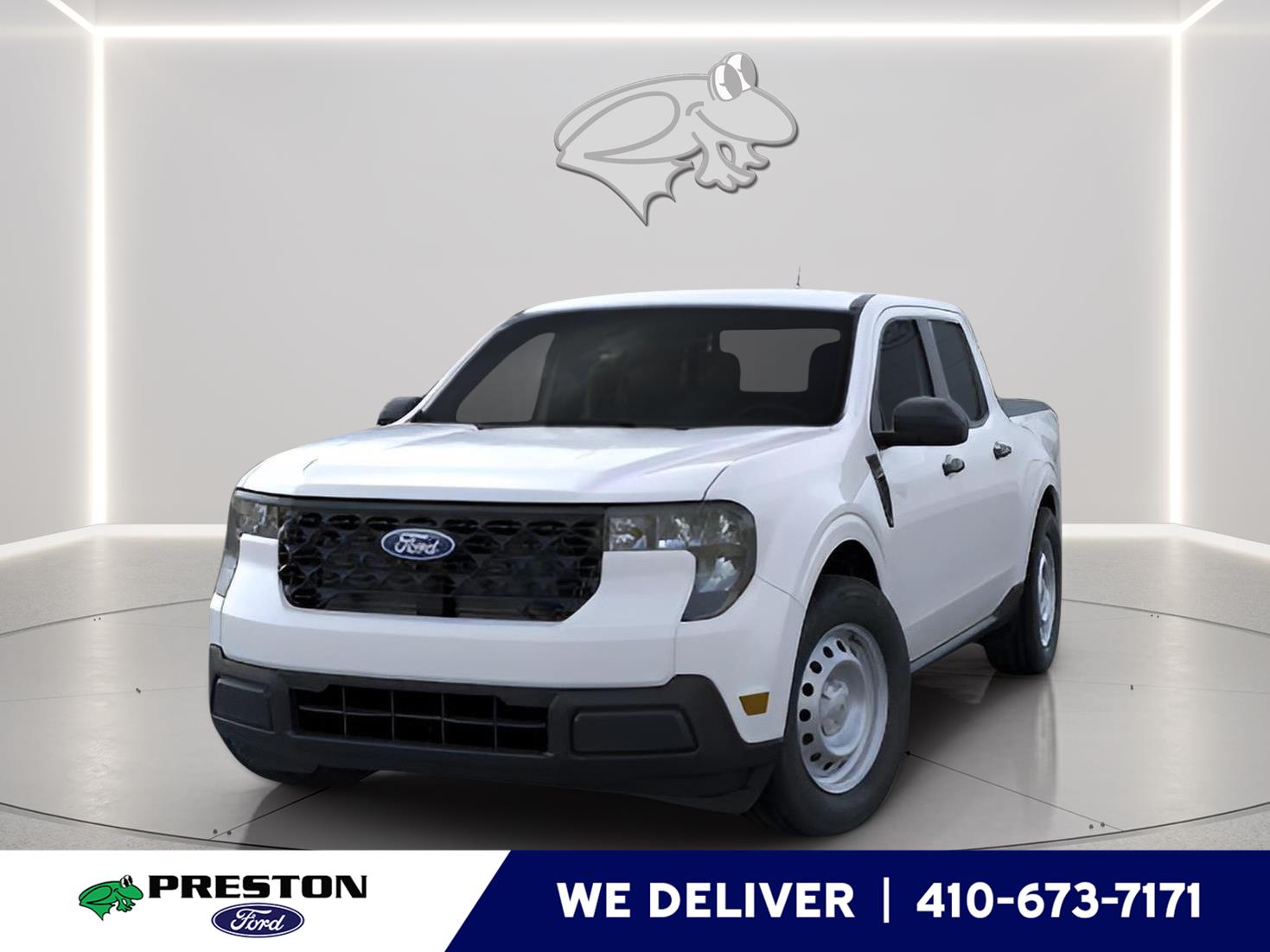 Oxford White 2025 Ford Maverick Pickup Truck All-Wheel Drive 1-Speed Dual Clutch