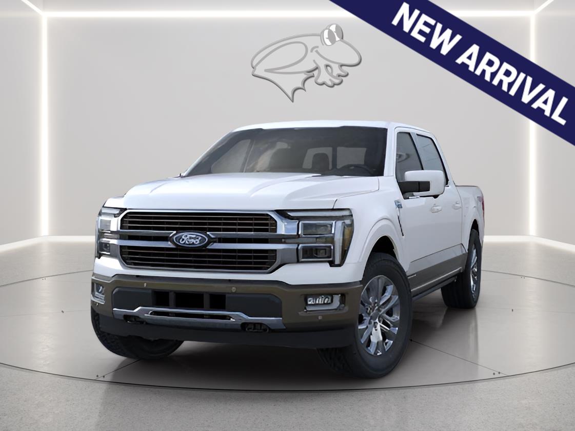 Star White Metallic Tri-Coat/Marsh Gray 2026 Ford F-150 King Ranch SuperCrew 4WD Pickup Truck Four-Wheel Drive Automatic