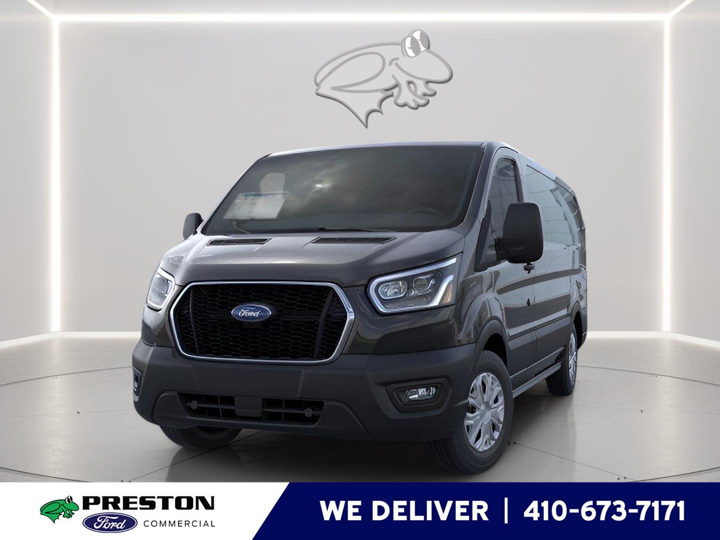 Agate Black Metallic 2025 Ford Transit Cargo Van Rear-Wheel Drive Automatic