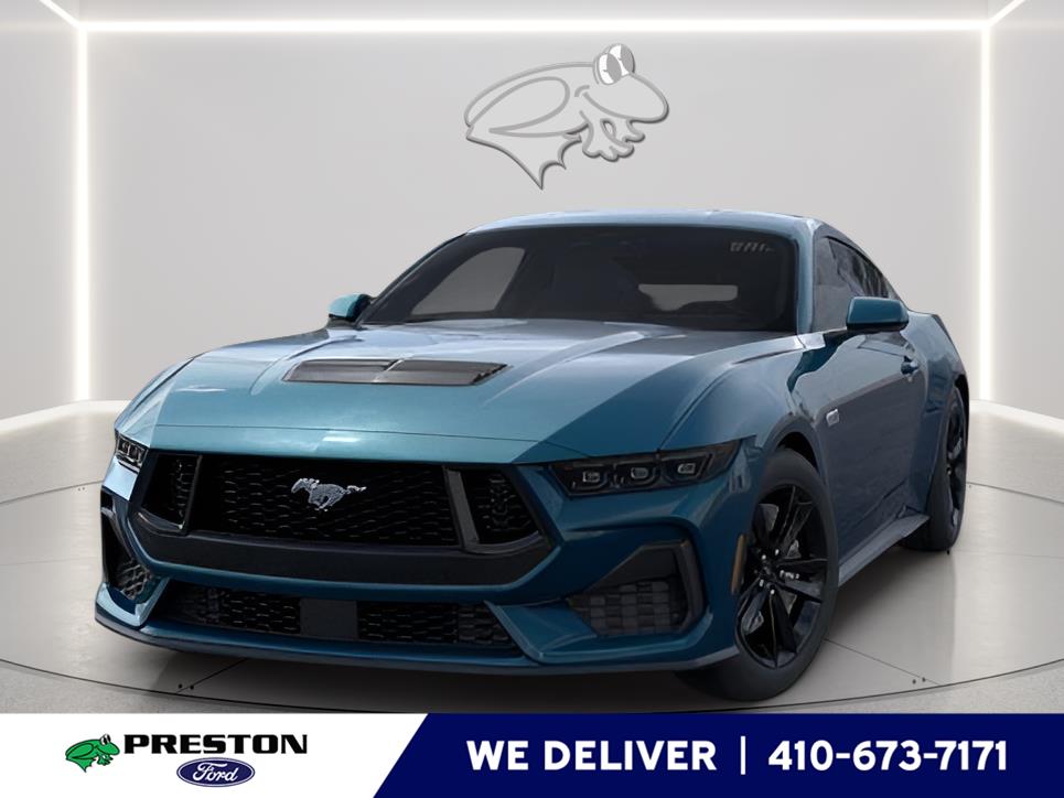 Adriatic Blue 2026 Ford Mustang GT Fastback RWD Coupe Rear-Wheel Drive Automatic