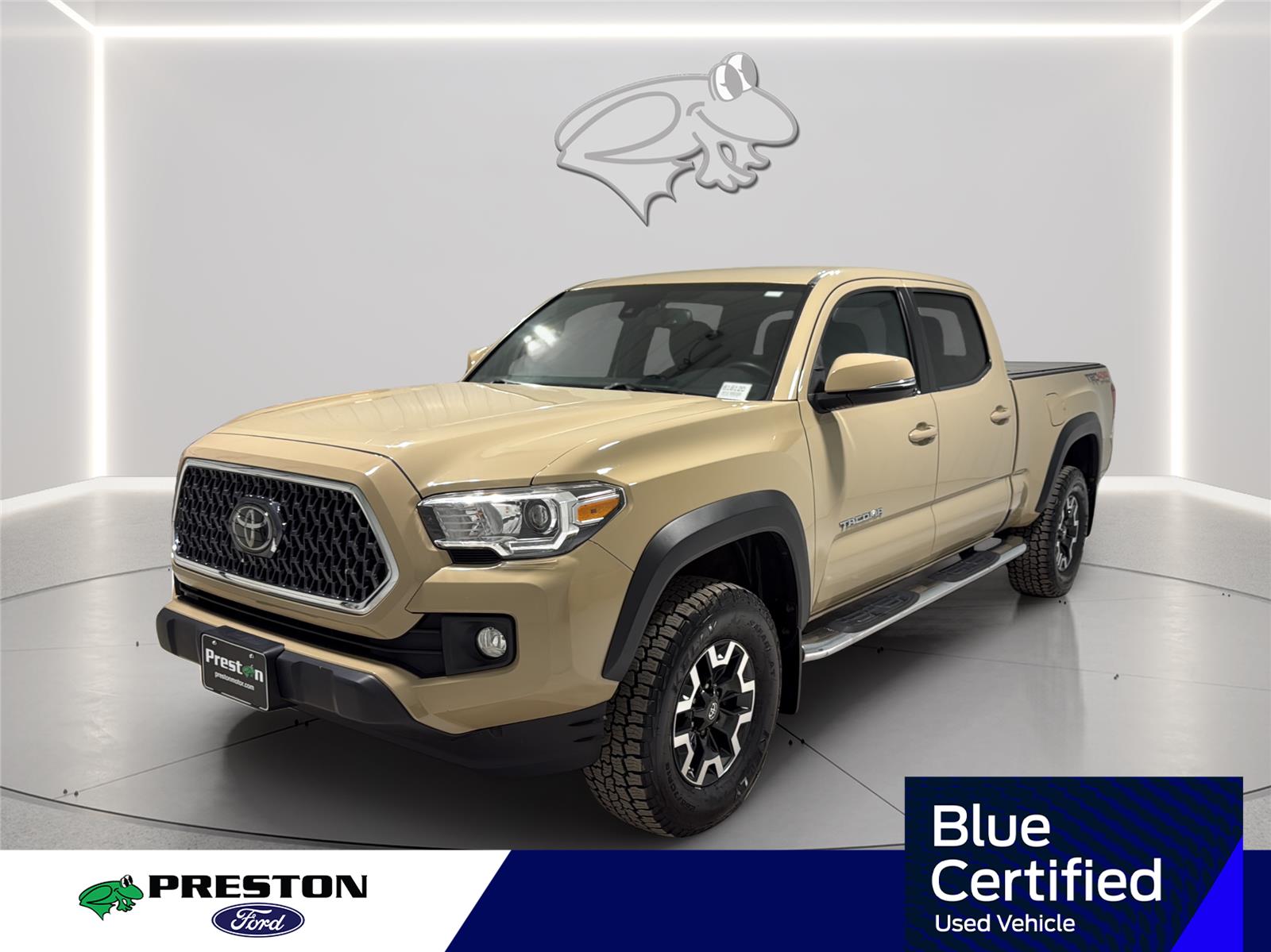 Quicksand 2018 Toyota Tacoma TRD Off Road Double Cab LB 4WD Pickup Truck Four-Wheel Drive 6-Speed Automatic