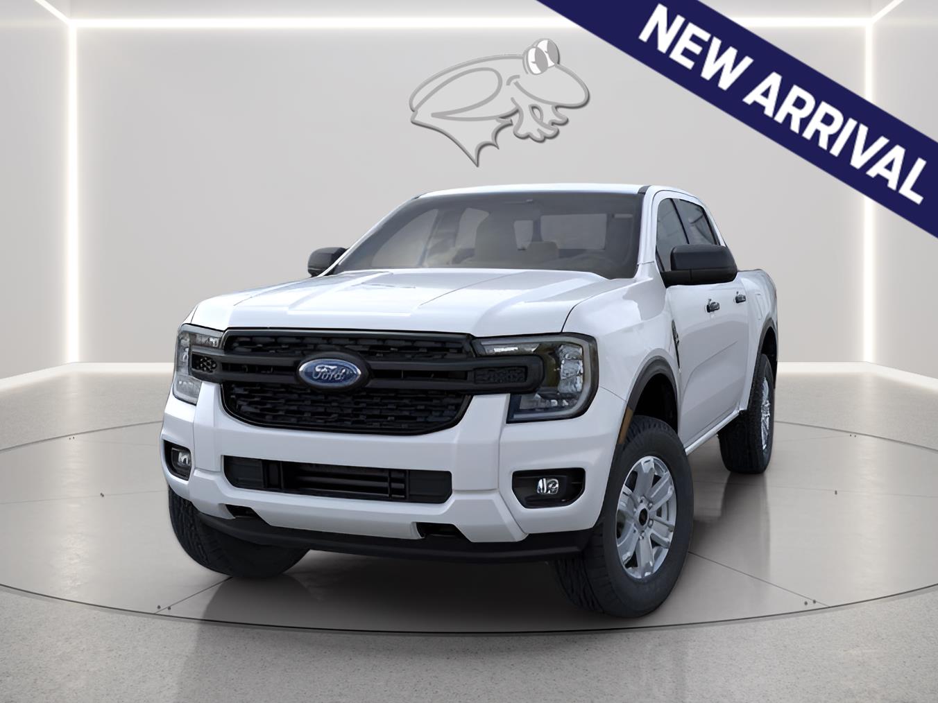 Oxford White 2026 Ford Ranger XL SuperCrew 4WD Pickup Truck Four-Wheel Drive Automatic