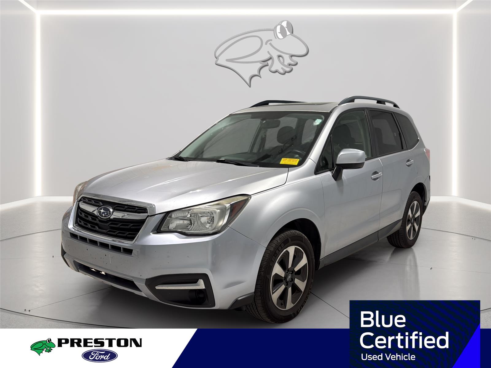 Ice Silver Metallic 2017 Subaru Forester 2.5i Premium SUV / Crossover All-Wheel Drive Continuously Variable Transmission