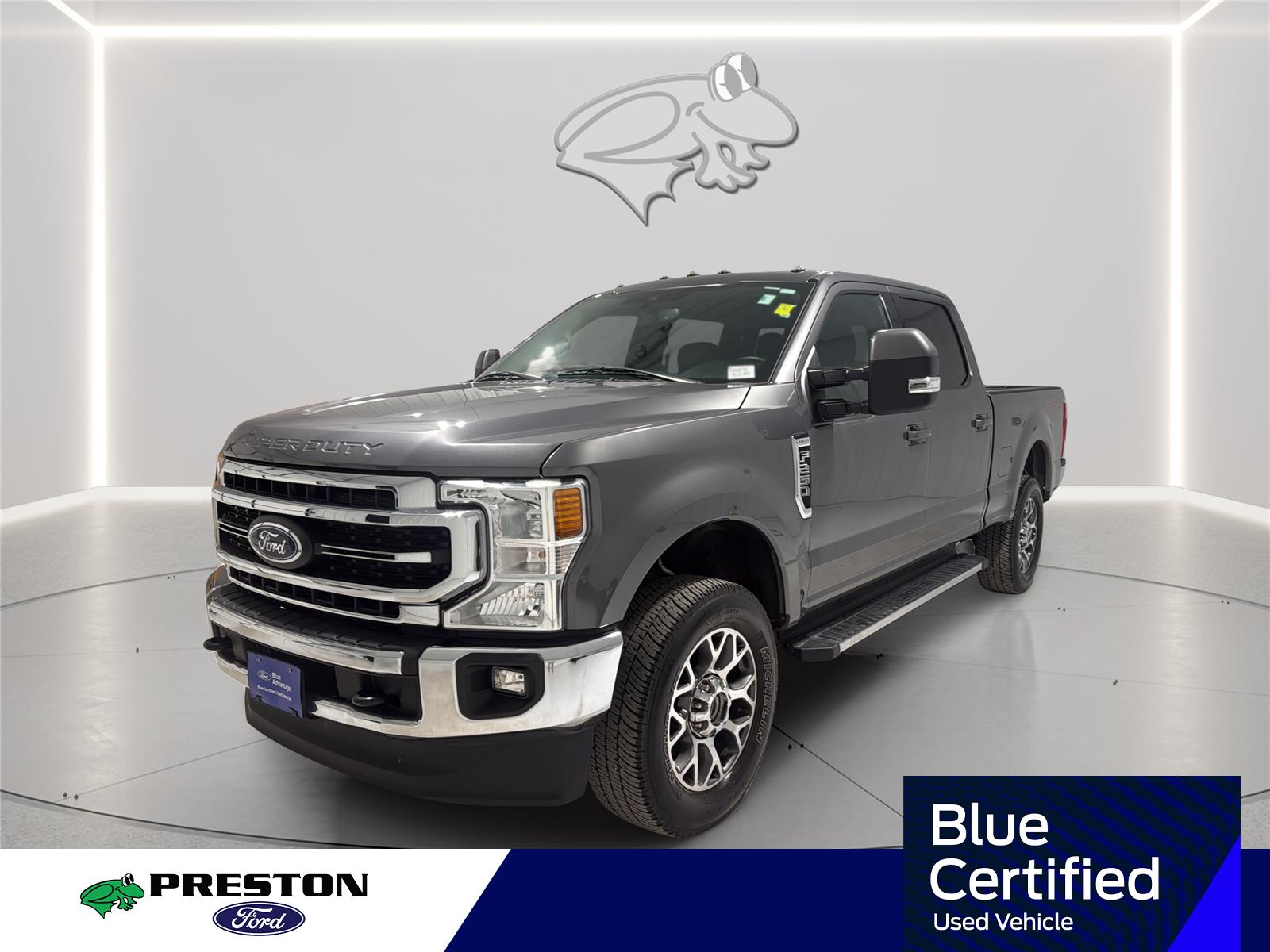 Carbonized Gray 2021 Ford F-250 Super Duty Pickup Truck Four-Wheel Drive 6-Speed Automatic