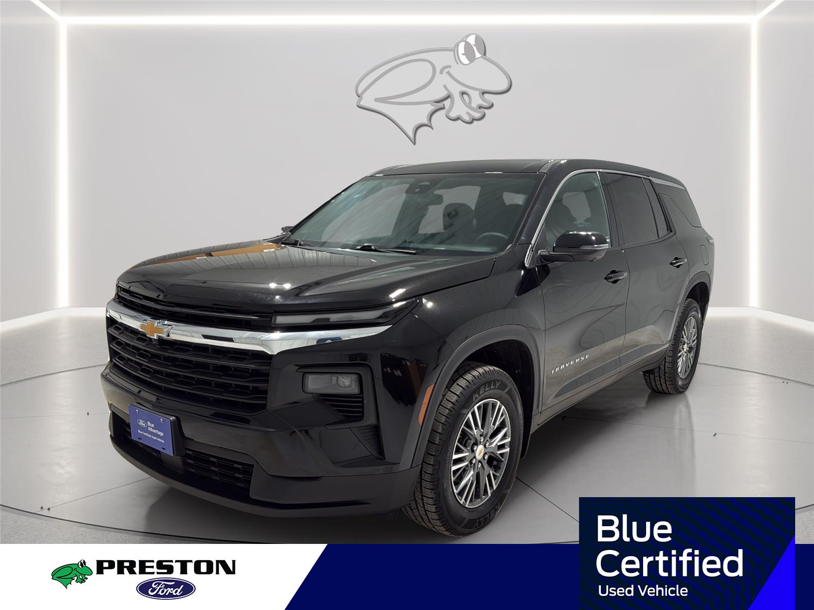 Mosaic Black Metallic 2024 Chevrolet Traverse LS FWD SUV / Crossover Front-Wheel Drive 8-Speed Automatic