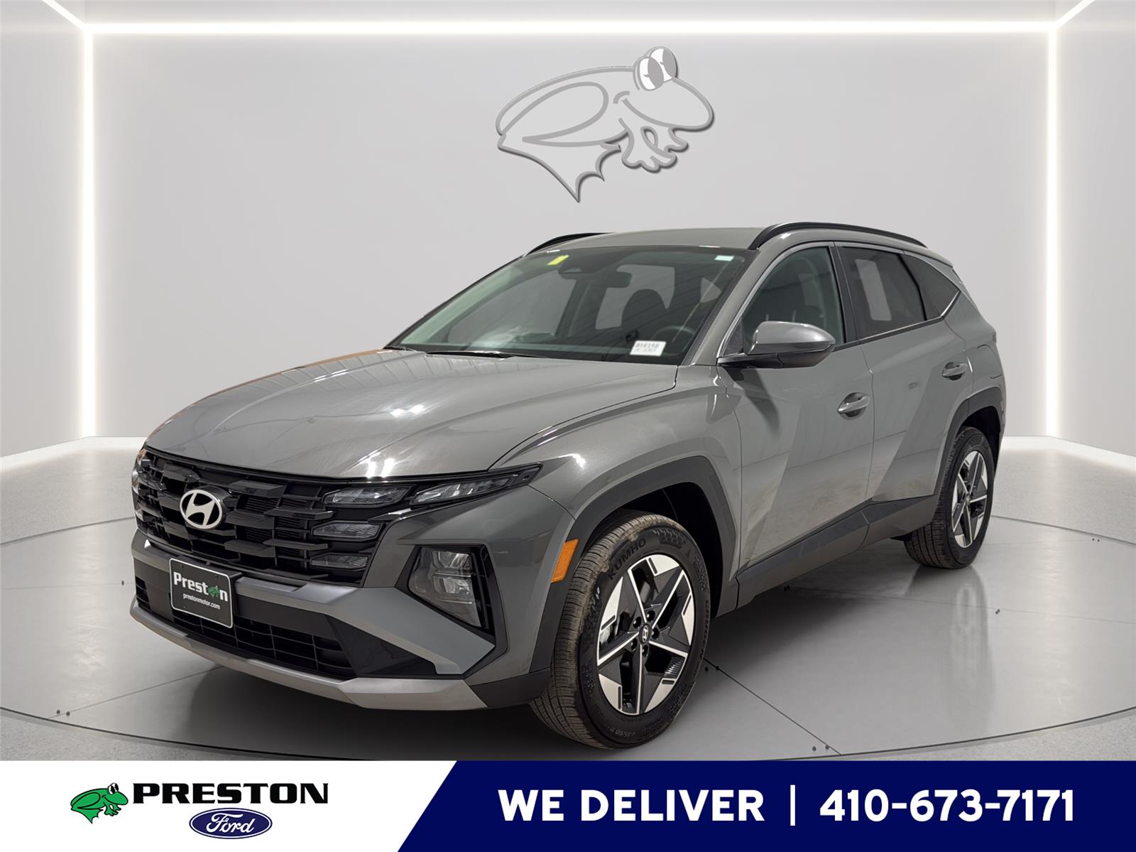 Hampton Gray 2025 Hyundai Tucson SEL AWD SUV / Crossover All-Wheel Drive Automatic