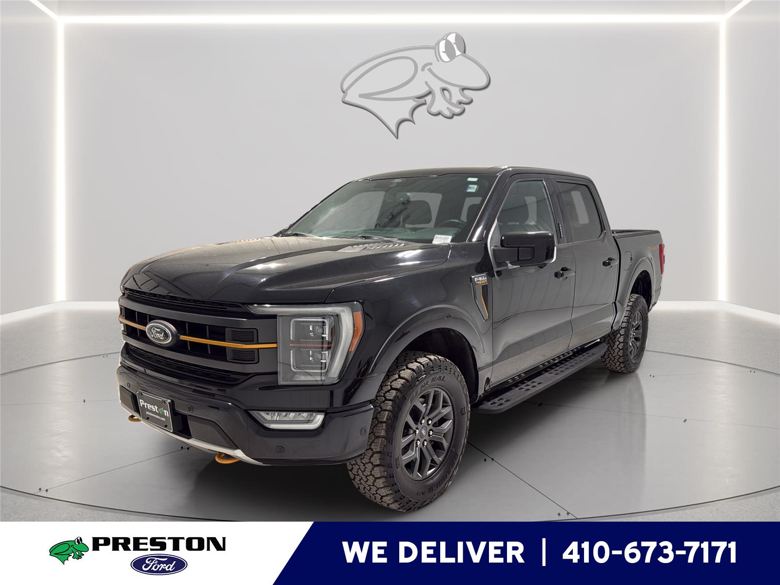 Agate Black 2021 Ford F-150 Tremor SuperCrew 4WD Pickup Truck Four-Wheel Drive Automatic