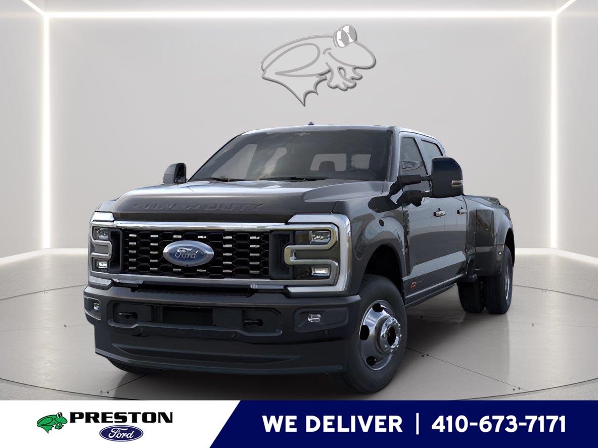 Agate Black Metallic 2026 Ford F-350 Super Duty Pickup Truck Four-Wheel Drive Automatic
