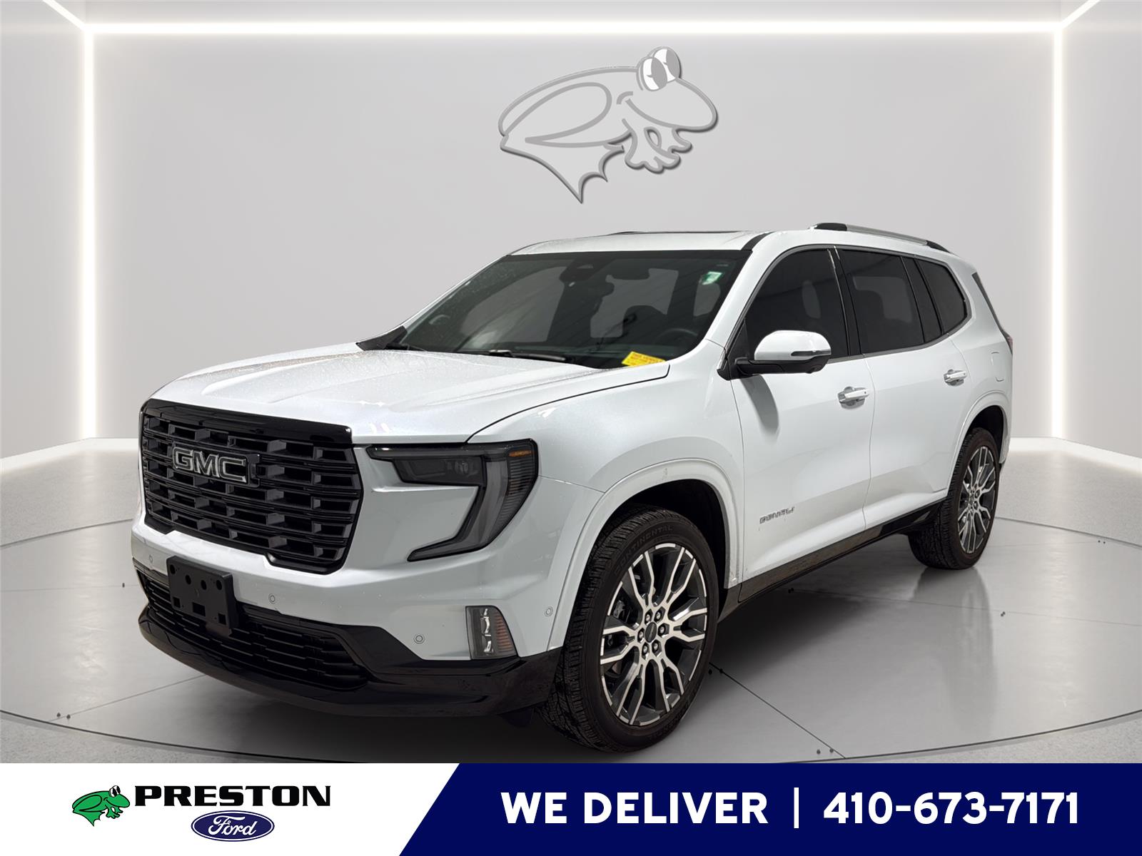 Glacier White Tricoat 2026 GMC Acadia Denali Ultimate AWD SUV / Crossover Four-Wheel Drive 8-Speed Automatic