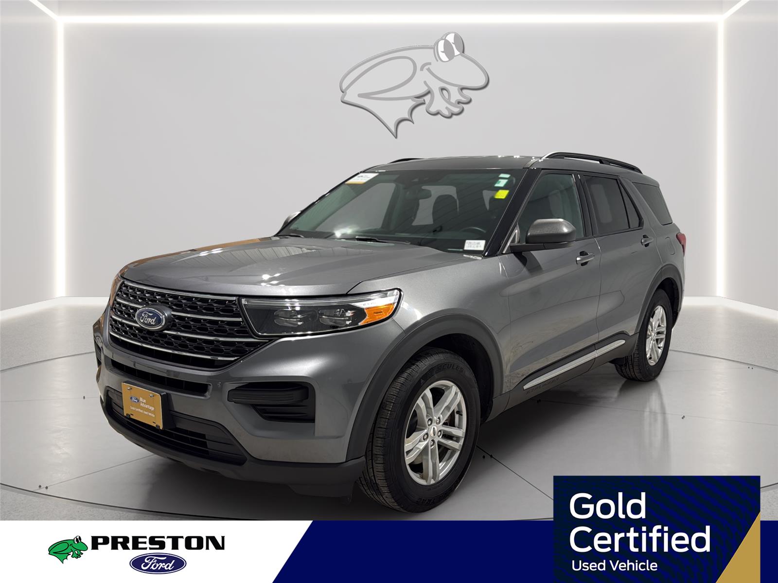 Carbonized Gray 2024 Ford Explorer XLT RWD SUV / Crossover Rear-Wheel Drive Automatic