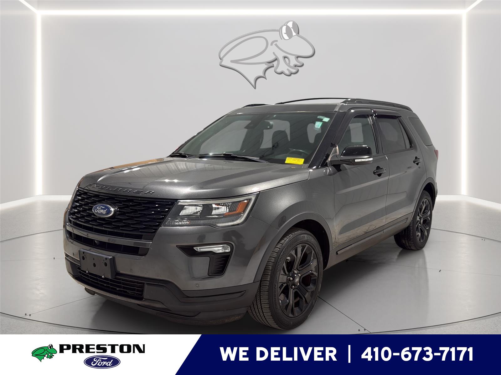 Gray (Magnetic) 2019 Ford Explorer Sport AWD SUV / Crossover All-Wheel Drive 6-Speed Automatic