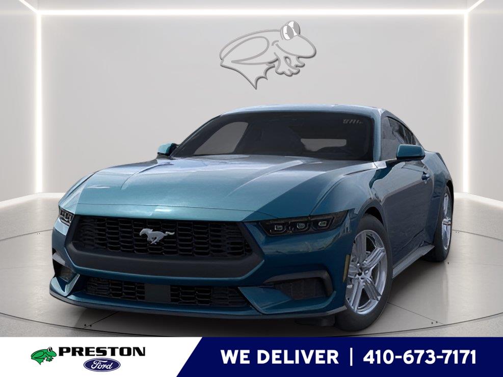 Adriatic Blue 2026 Ford Mustang Coupe Rear-Wheel Drive Automatic