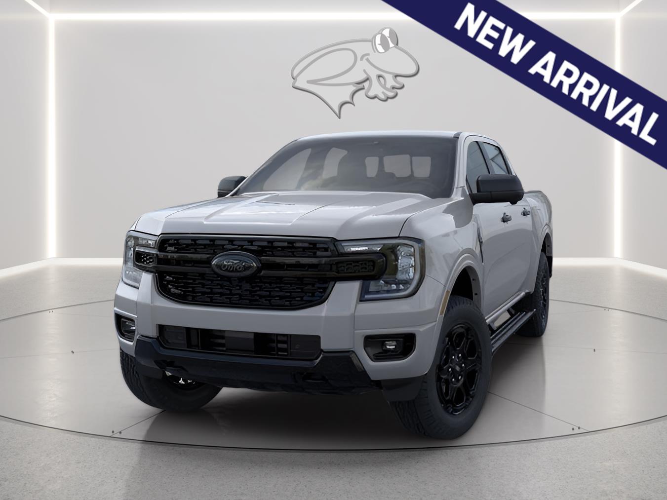 Avalanche Gray 2026 Ford Ranger XLT SuperCrew 4WD Pickup Truck Four-Wheel Drive Automatic