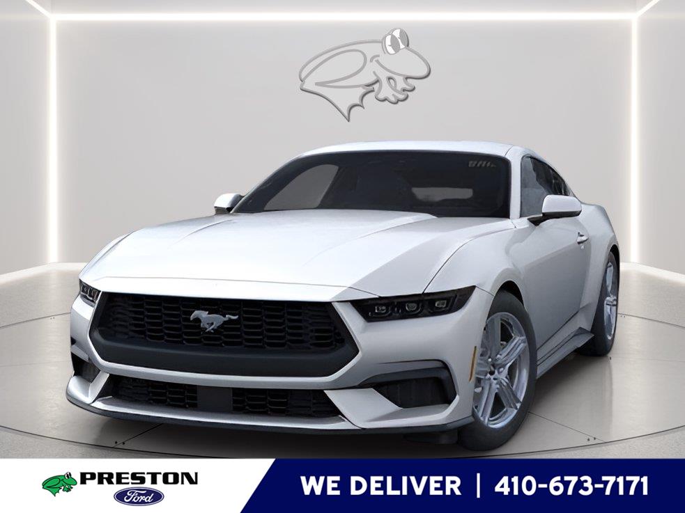 Iconic Silver 2026 Ford Mustang Coupe Rear-Wheel Drive Automatic