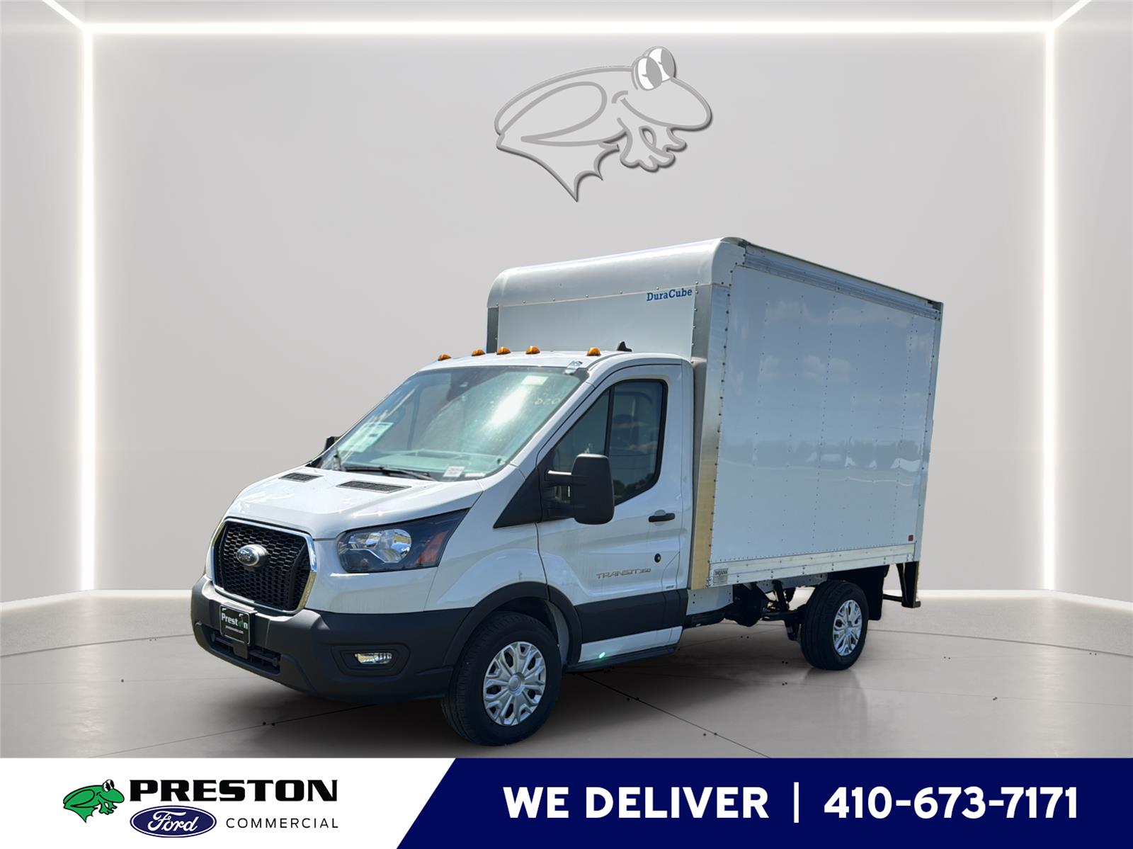 Oxford White 2025 Ford Transit Chassis Van Rear-Wheel Drive