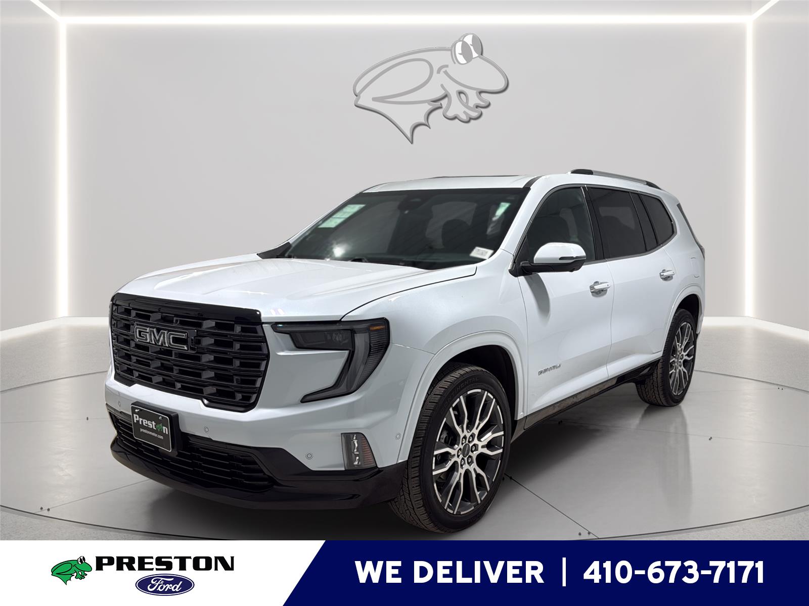 Glacier White Tricoat 2026 GMC Acadia Denali Ultimate AWD SUV / Crossover Four-Wheel Drive 8-Speed Automatic