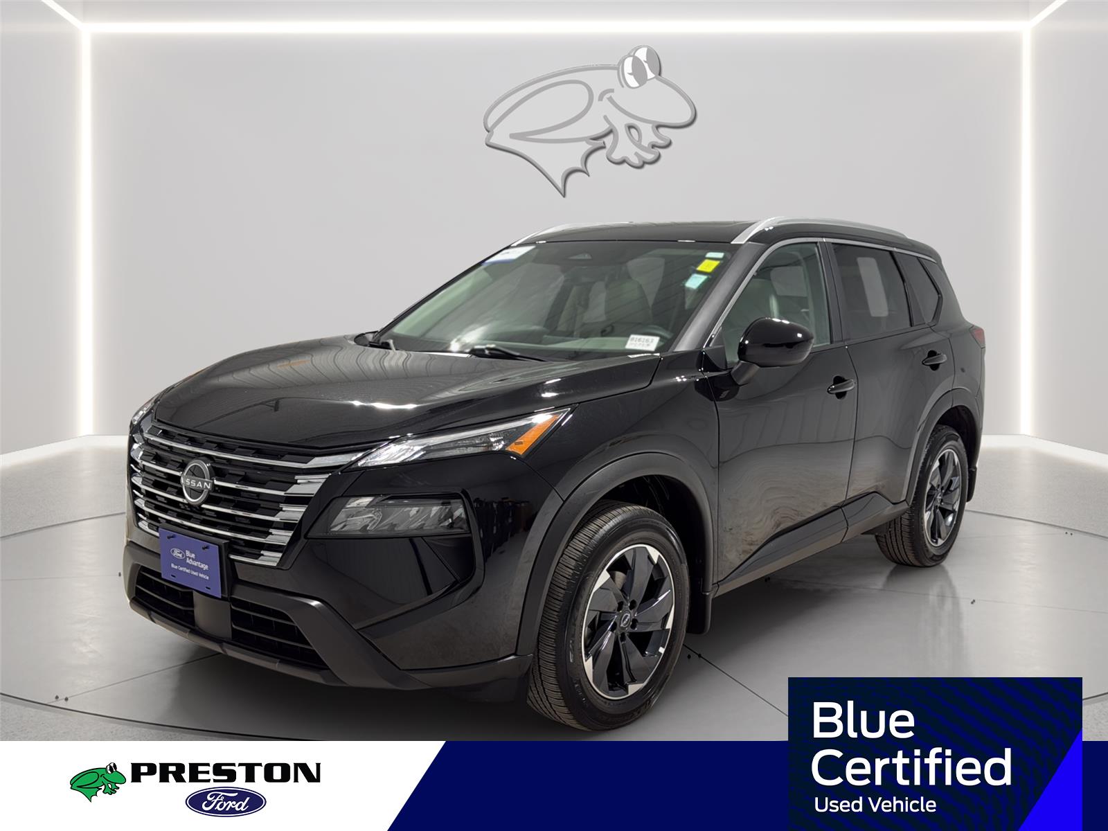 Super Black 2024 Nissan Rogue SV FWD SUV / Crossover Front-Wheel Drive Continuously Variable Transmission