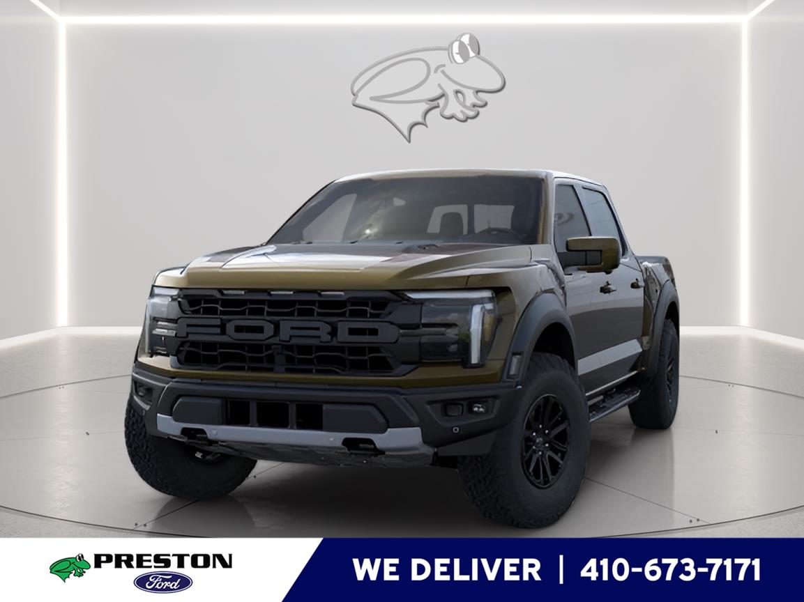 Shelter Green 2026 Ford F-150 Pickup Truck Four-Wheel Drive Automatic