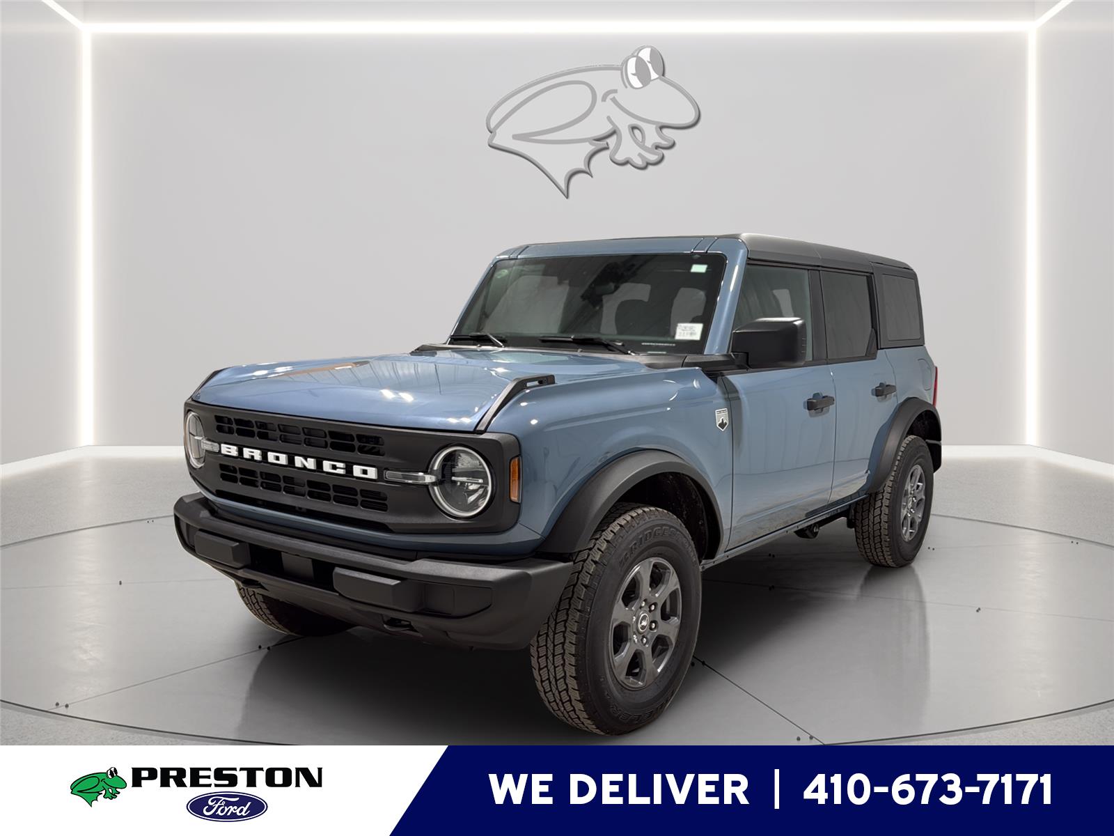 Blue (Azure Gray Metallic Tri-Coat) 2025 Ford Bronco SUV / Crossover Four-Wheel Drive Automatic