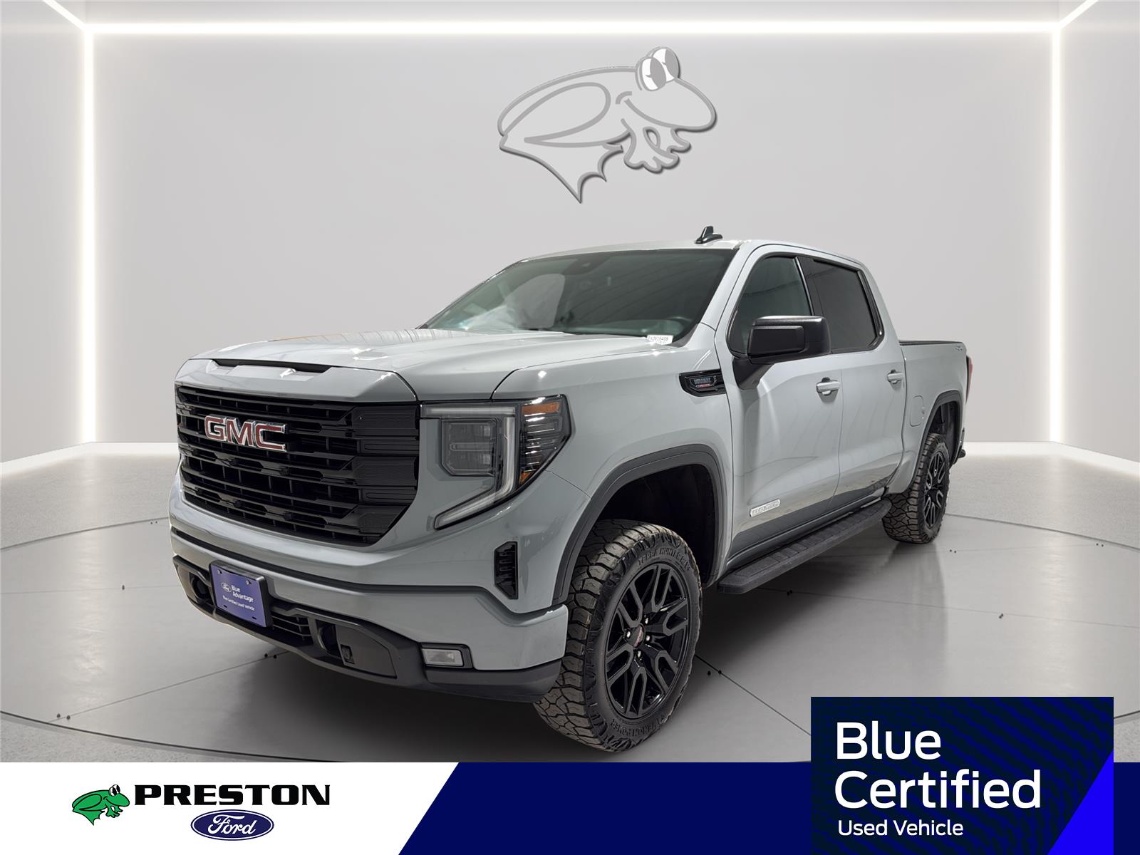 Thunderstorm Gray 2024 GMC Sierra 1500 Pickup Truck Four-Wheel Drive Automatic