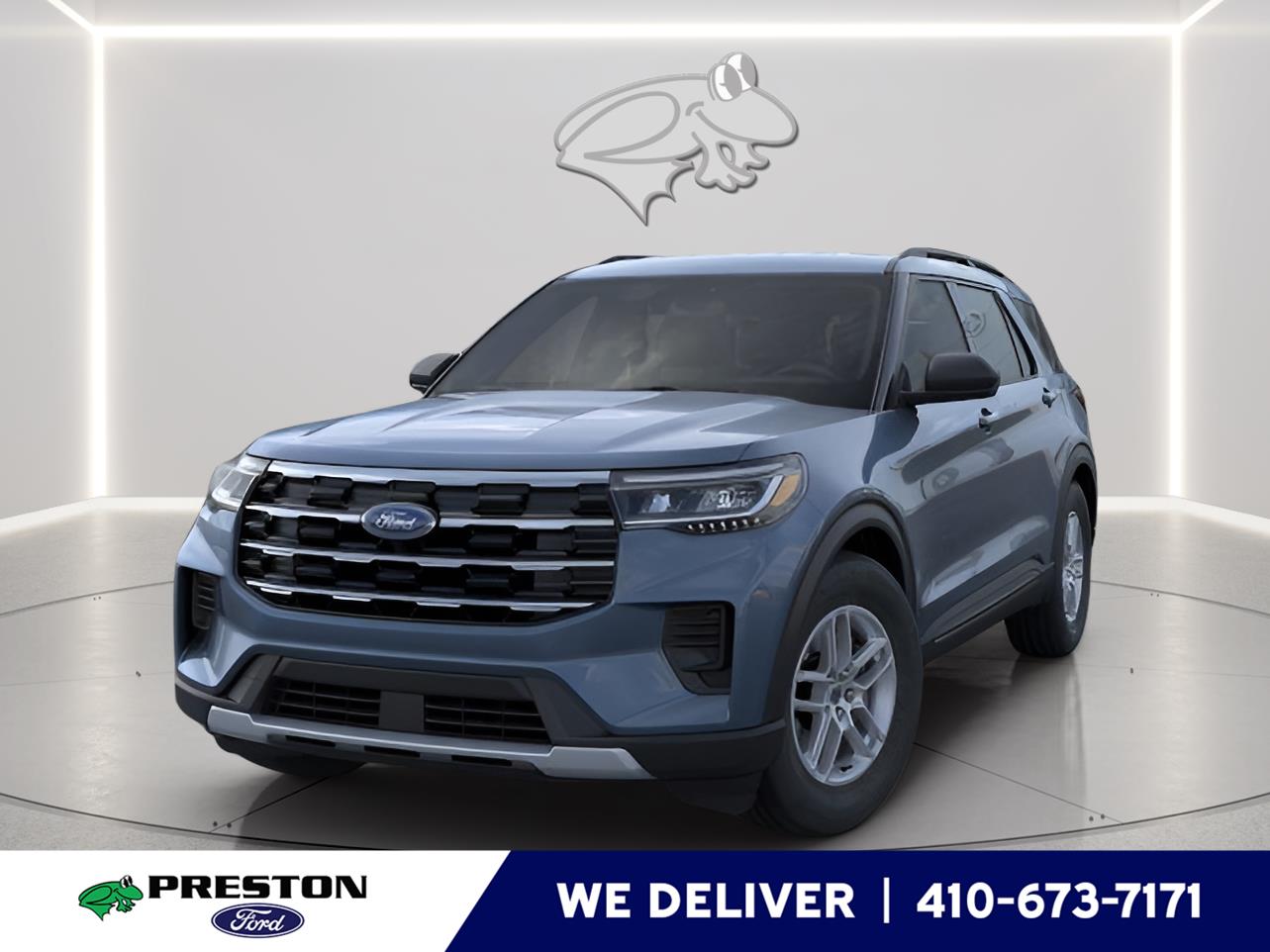 Vapor Blue 2026 Ford Explorer SUV / Crossover All-Wheel Drive Automatic