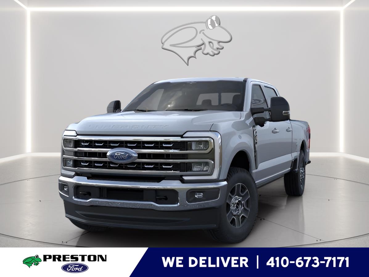 Glacier Gray Metallic Tri-Coat 2026 Ford F-250 Super Duty Pickup Truck Four-Wheel Drive Automatic