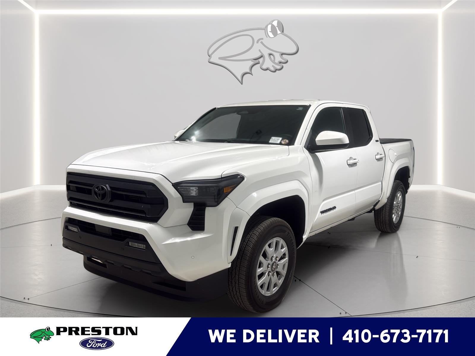 Ice Cap 2024 Toyota Tacoma Pickup Truck Four-Wheel Drive 8-Speed Automatic