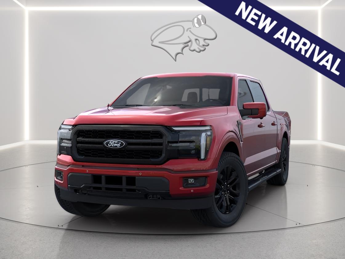 Ruby Red Metallic Tinted Clearcoat 2026 Ford F-150 Lariat SuperCrew 4WD Pickup Truck Four-Wheel Drive Automatic